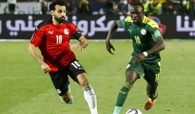 Mohamed Salah and Sadio Mane